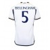 Günstige Real Madrid Jude Bellingham #5 Heim Fussballtrikot 2023-24 Kurzarm